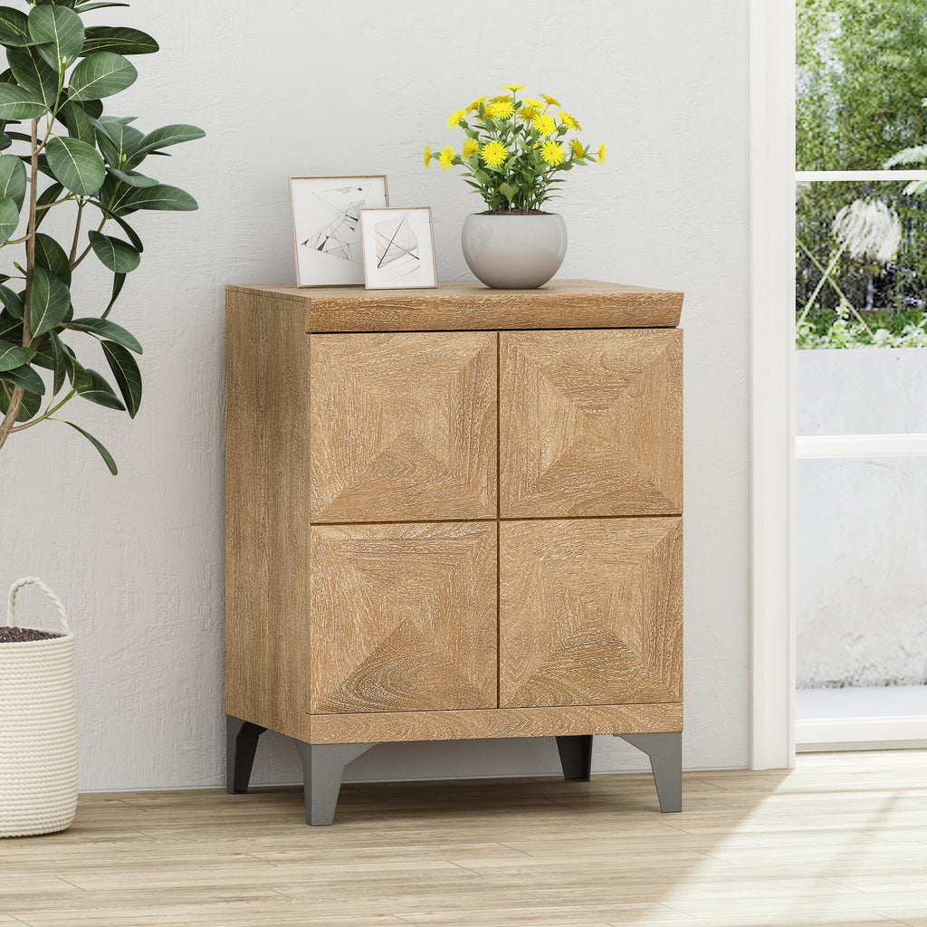Handcrafted Mango Wood Cabinet D212541