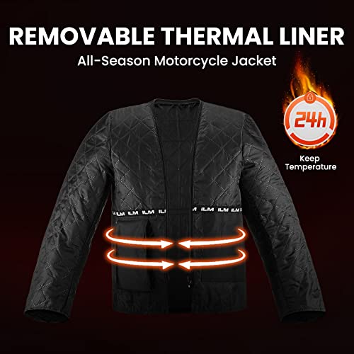 Motorcycle Jacket with CE Armor Water Resistant Textile G790