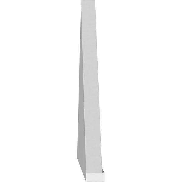 Architectural Grade PVC Peaked Cap 3 Spoke Pediment S703796