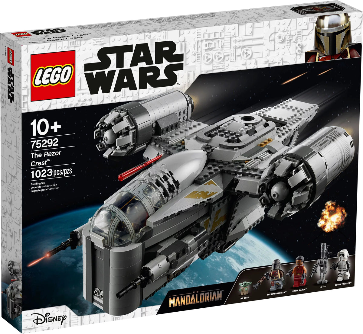 LEGO Star Wars The Razor Crest Starship Toy with Minifigure R173336