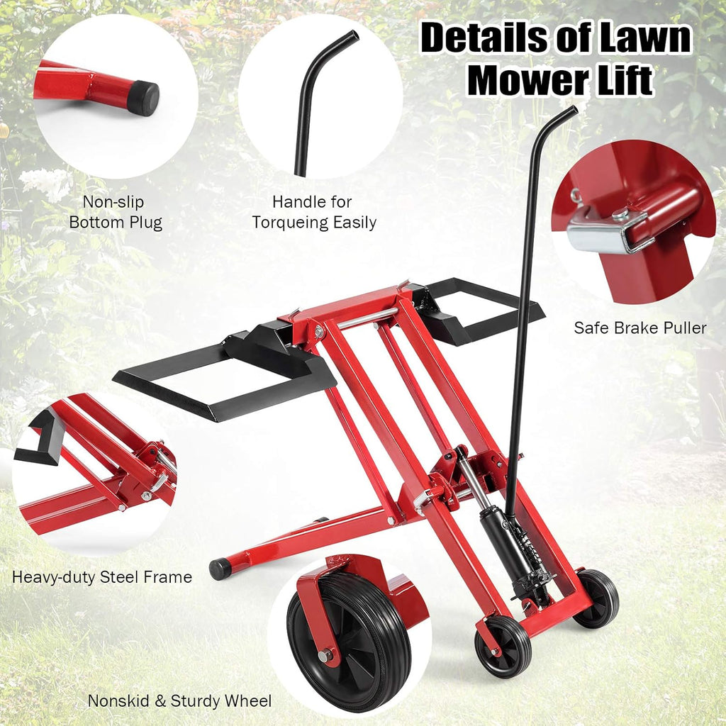 Hydraulic Lawn Mower Lift, 500-lb Capacity X4988