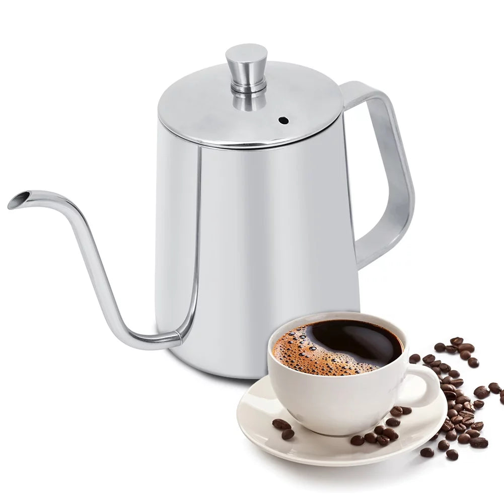 550ml Stainless Steel Gooseneck Coffee Pot O156