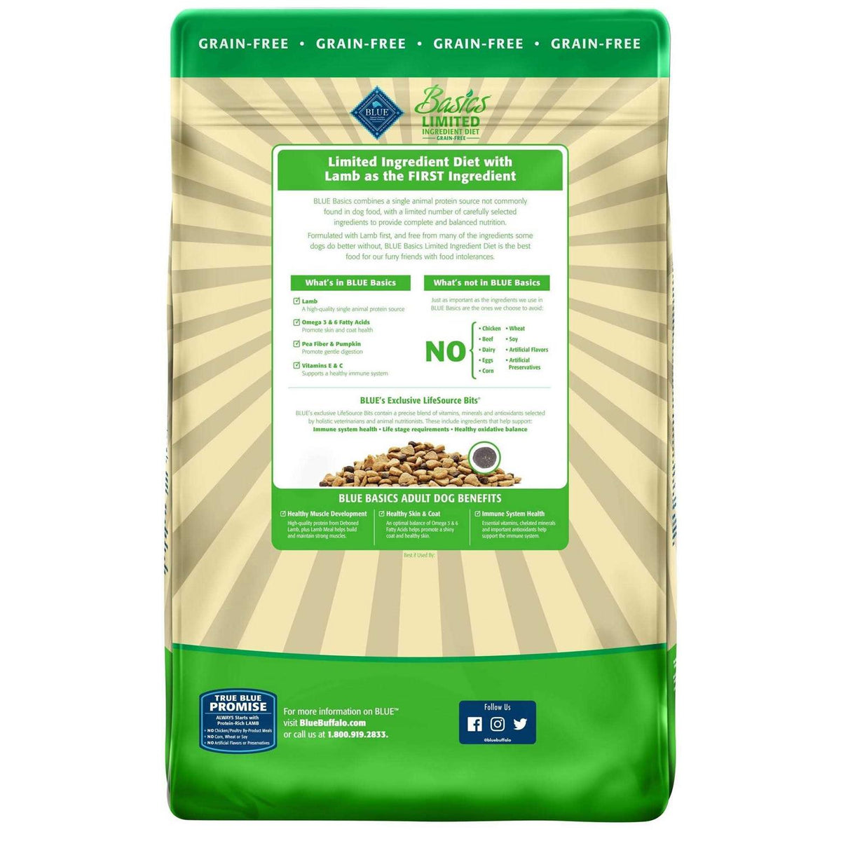 Grain-Free Lamb & Potato Dry Dog Food N83342