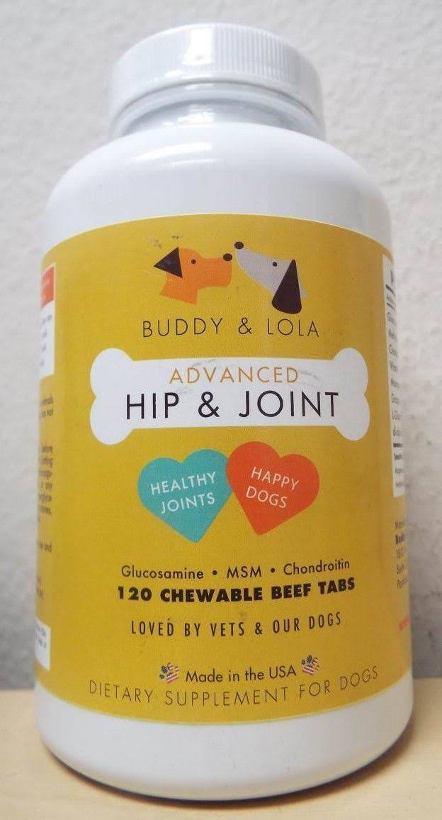 120 Chewable Glucosamine Joint Supplements for Dogs R436