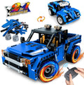 STEM Building Toys 2-in-1 Remote Control Car Building Kits S318