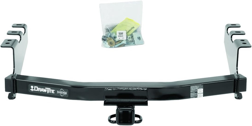 Class 4 Trailer Hitch, 2 Inch Receiver, Black L194
