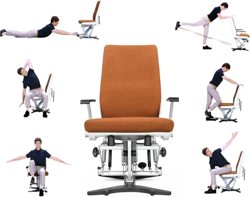 Ergonomic Office Chair Exercise Chair Pilates Yoga Reformer A222