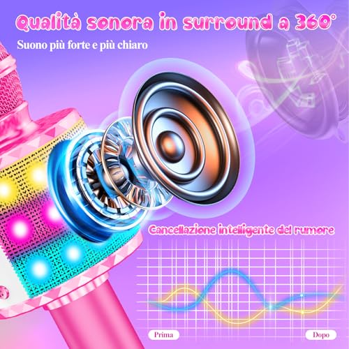 Wireless Bluetooth Microphone with Speaker C4138