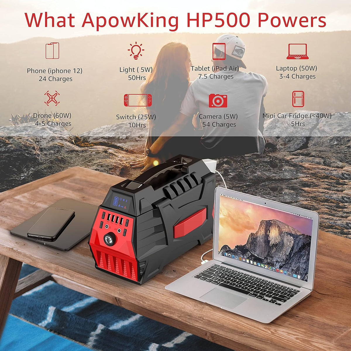 500W Portable Power Station H22169