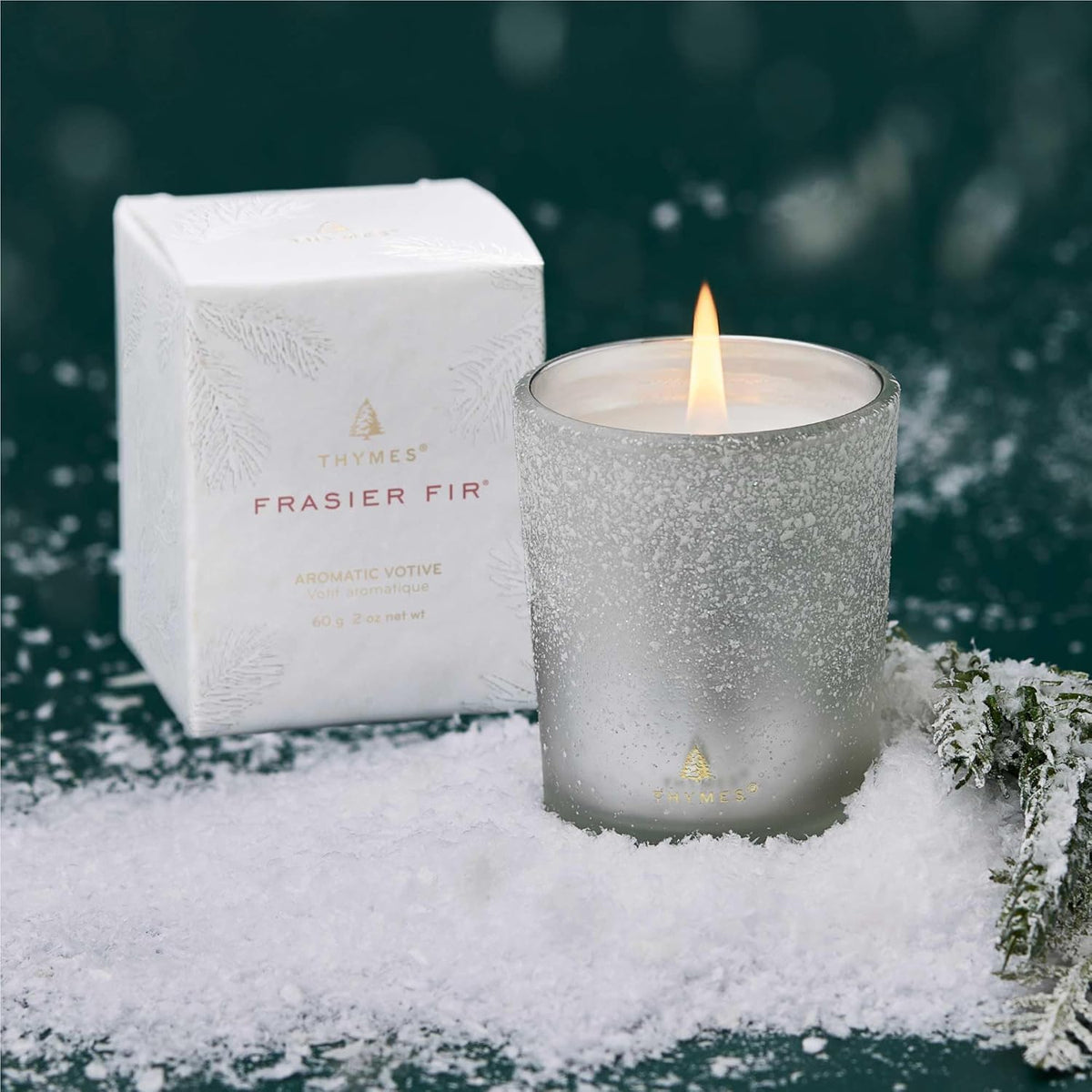 White Scented Votive Candle (2 oz) T33890