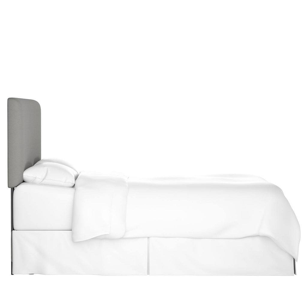 Navy Suede California King Headboard Z761