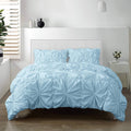 Light Blue King Duvet Cover Set C1572