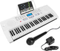 61-Key Portable Electronic Keyboard Piano with LCD Screen R647