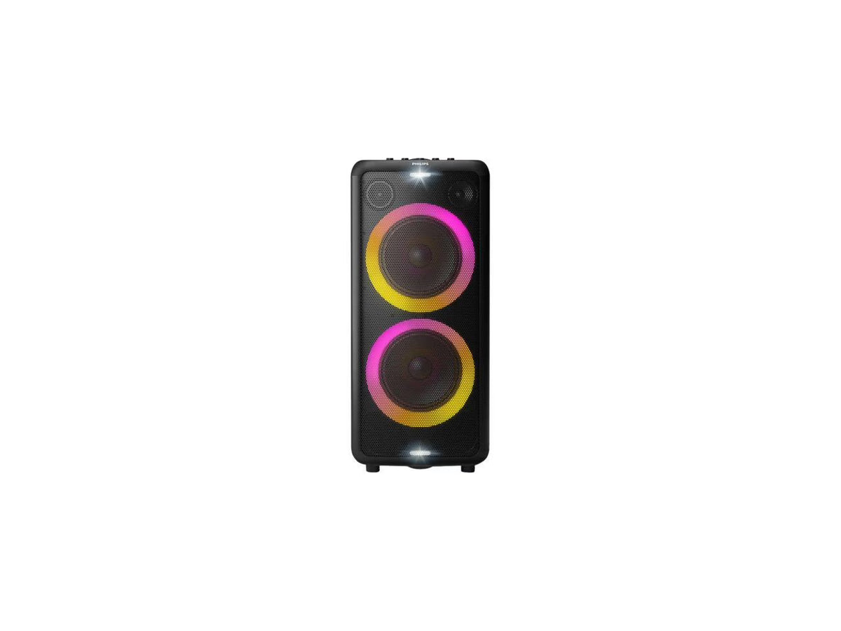 Portable Bluetooth Speaker with LED Lightning, Black G675998