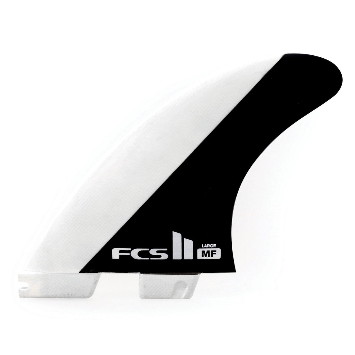 Tri Fin Set Black/White Medium V58195