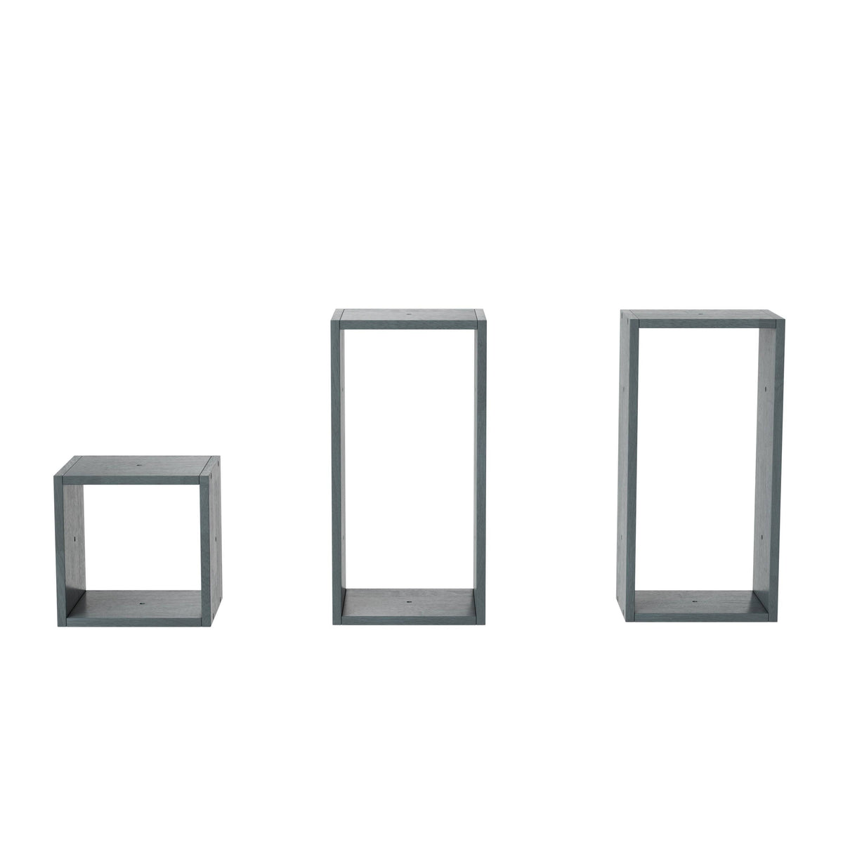 7 Block Wood Shelving Set H123642