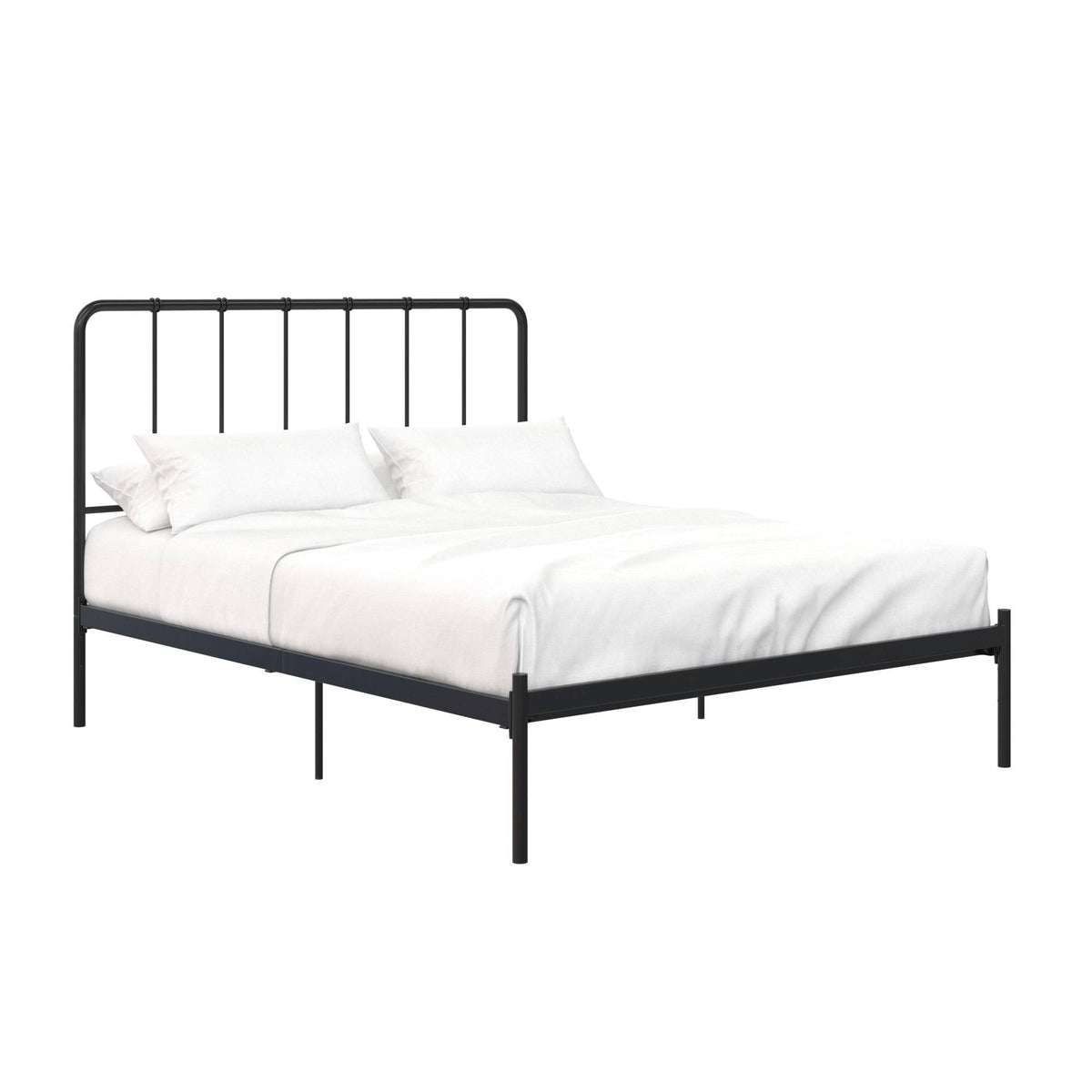 Metal Bed - Black - Full A282