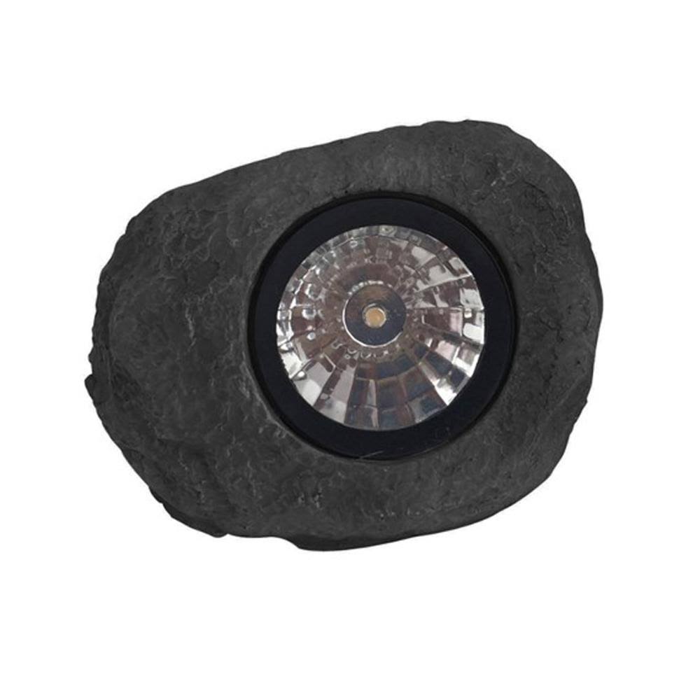 Solar Hand-Painted Rock LED Spot Light (24-Pack) N71394