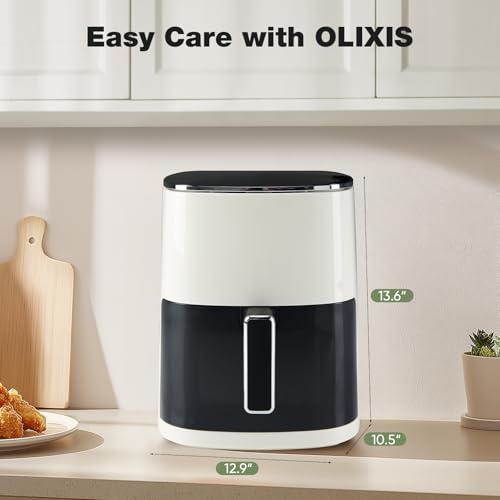 6 Quart Square Air Fryer with Window H52090