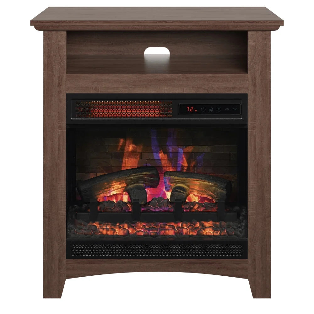 18” Infrared Quartz Wall Mantel Electric Fireplace K98651