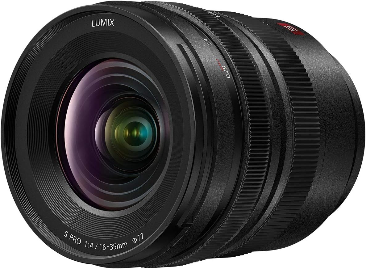 16-35mm F4 Wide Zoom Lens for Lumix S Series Mirrorless Cameras E3396