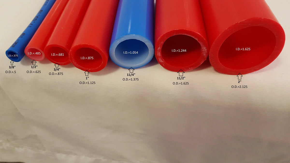 500' Coil Blue Certified Non-Barrier PEX Tubing W25549