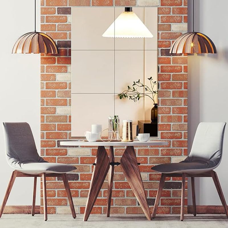 20x20cm Self Adhesive Flexible Mirror Sheet A235523