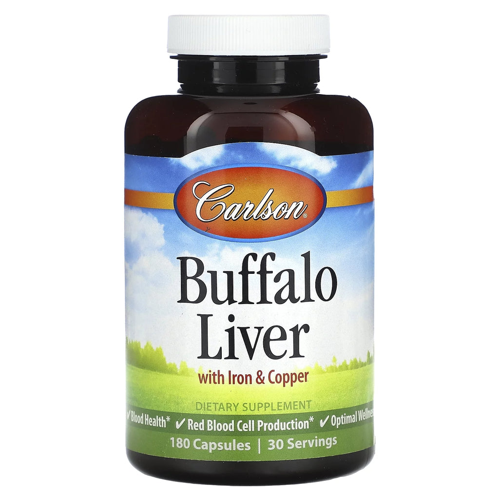 Buffalo Liver 180 Capsules B864