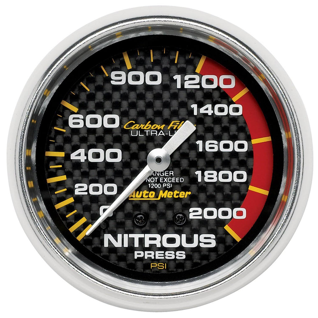 Carbon Fiber Mechanical Nitrous Pressure Gauge P930116
