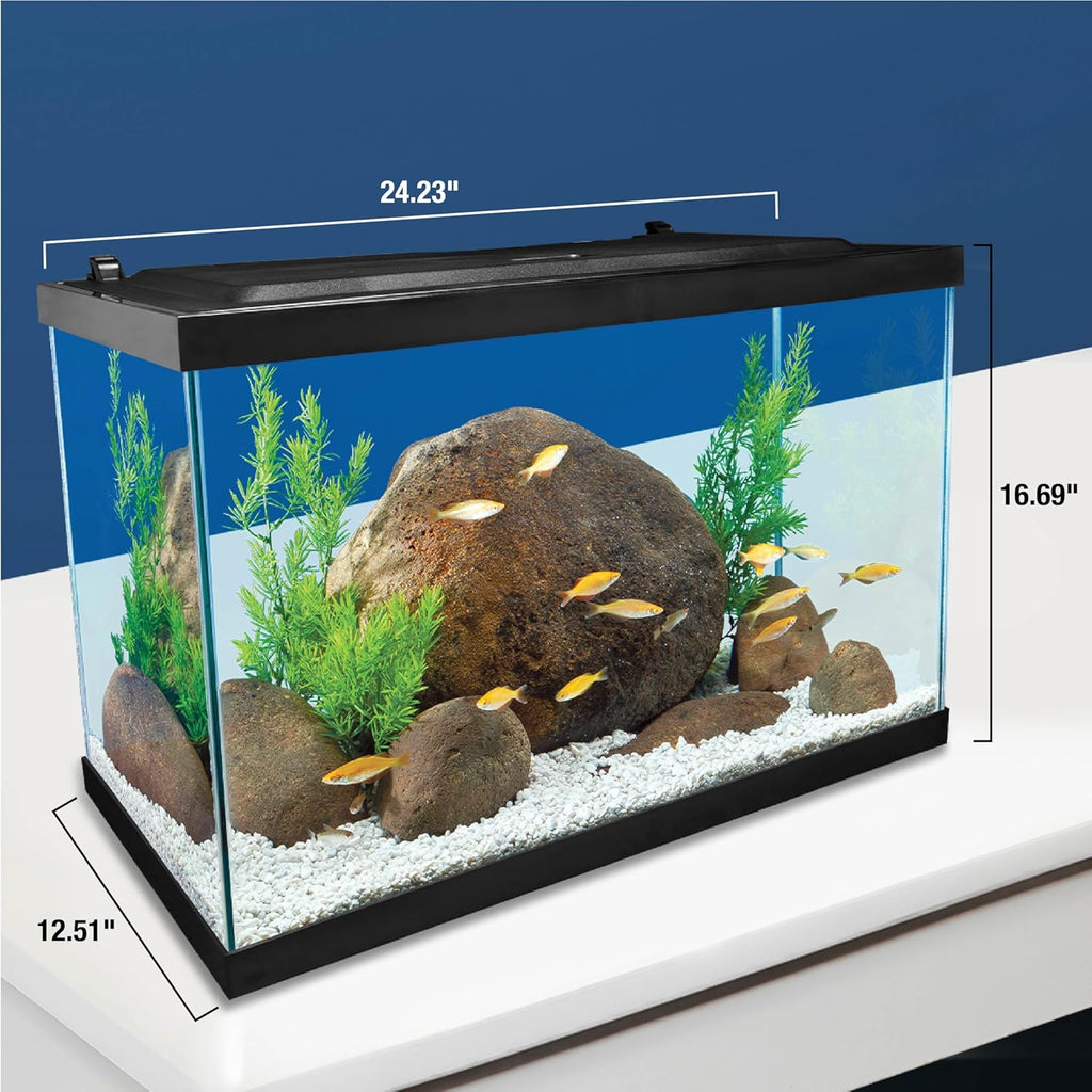 20 Gallon Complete Tropical Fish Tank Kit with LED Lighting K4970