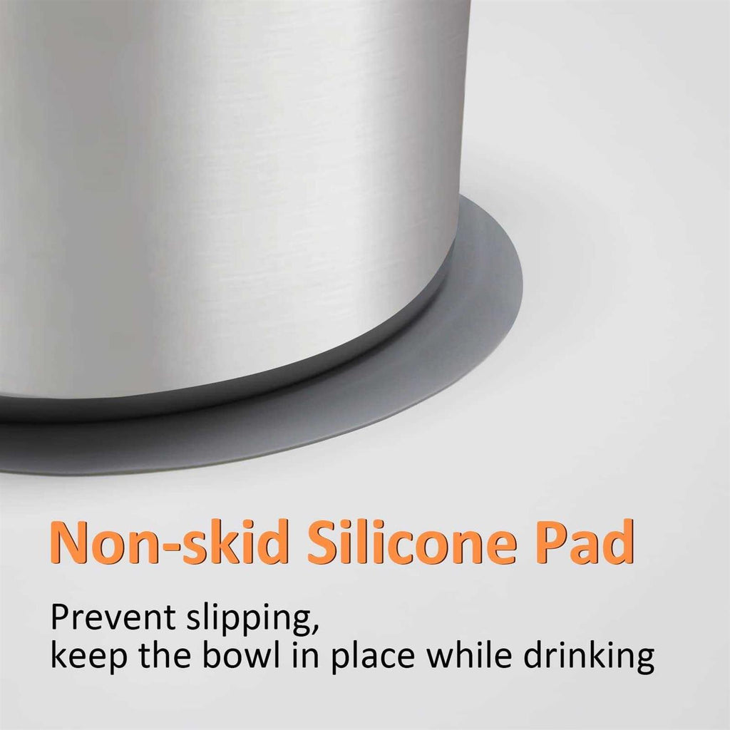 4.4L No Spill Stainless Steel Dog Water Bowl B132479