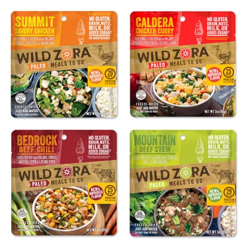 Variety 7-pack Freeze Dried Meals X6387