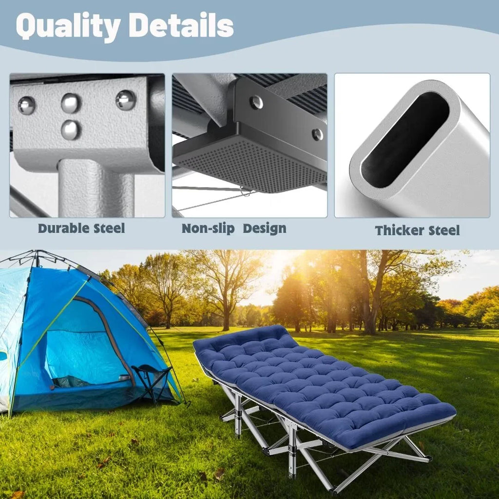 Folding Bed with Mattress and Carry Bag S9122