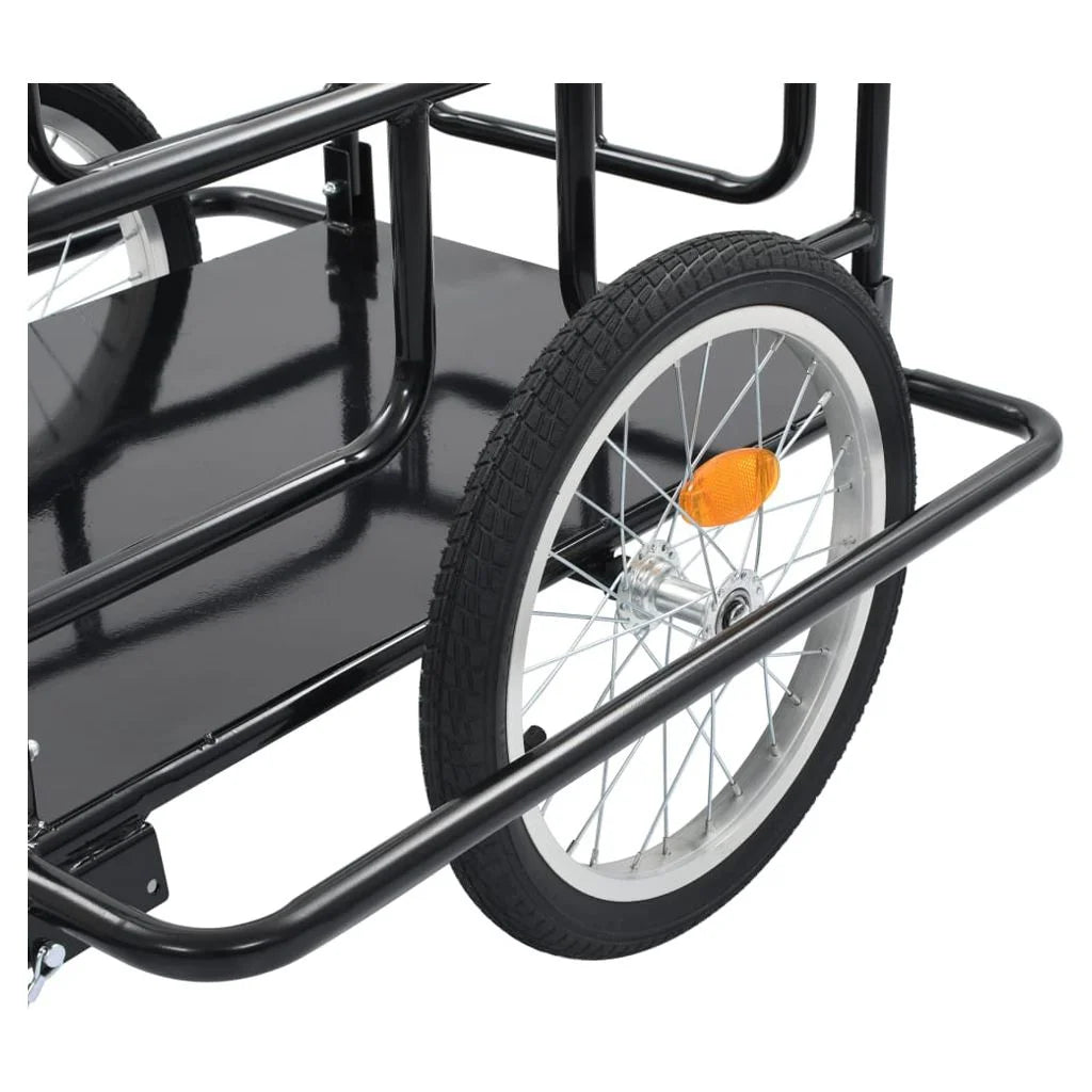 Steel Black Bike Cargo Trailer T668010