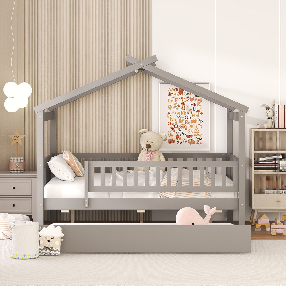 Twin Trundle Bed W828