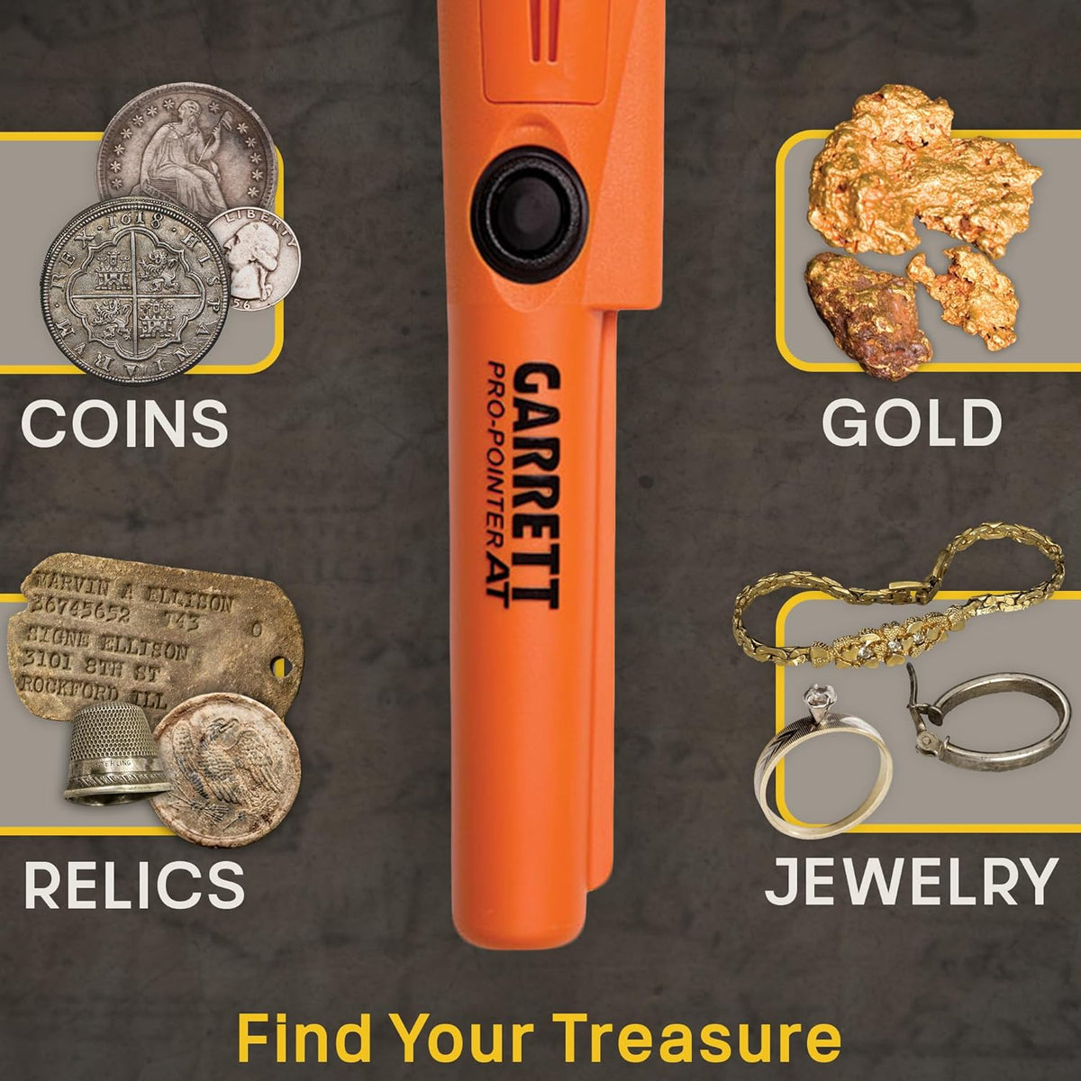 Metal Detector with Pro Pointer at and Headphones K279