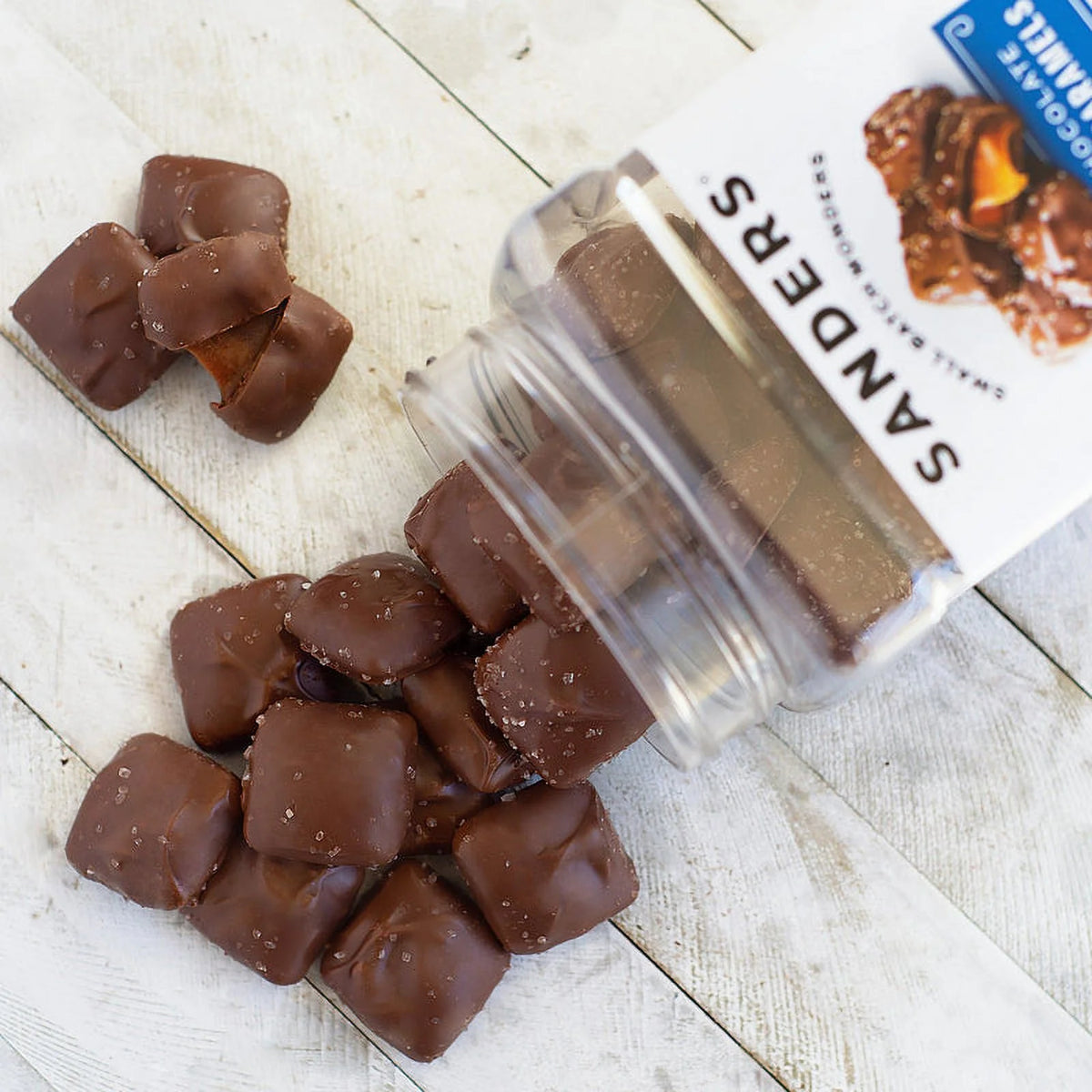 36 oz Milk Chocolate Sea Salt Caramel Candy Q992