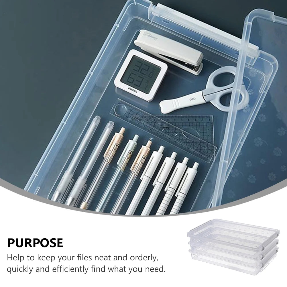 Clear Plastic Storage Box F5224