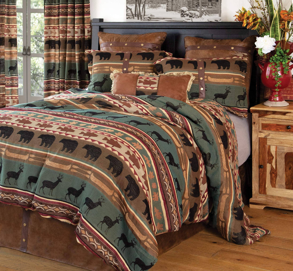 Green King Comforter Set J3131