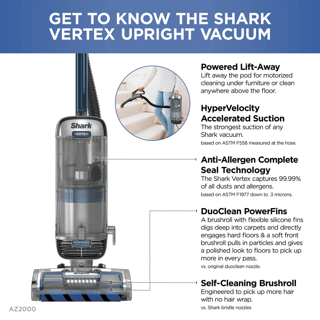Upright Vacuum with Self-Cleaning Brushroll F89104