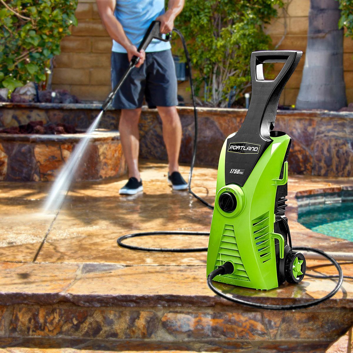1750 PSI 1.3 GPM Corded Electric Pressure Washer U243