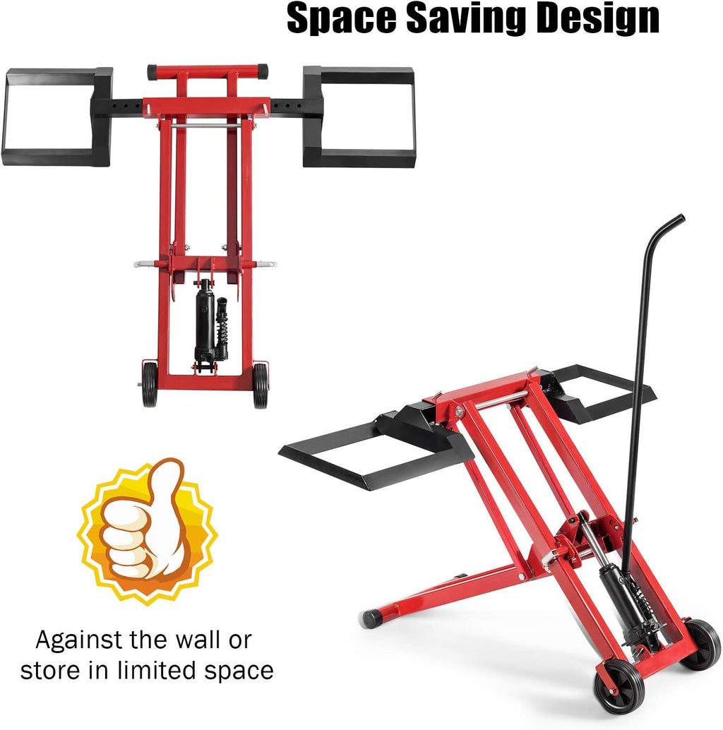 Hydraulic Lawn Mower Lift, 500-lb Capacity X4988