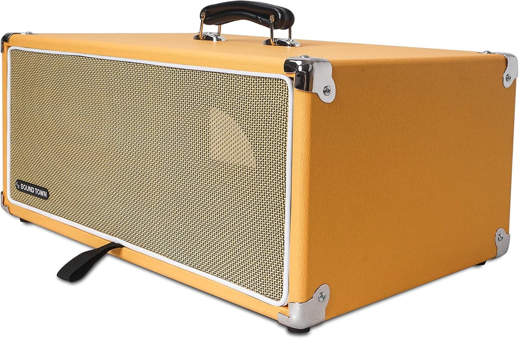 Vintage 4U Amp Rack Case, 12.5 Depth, Orange Z170331