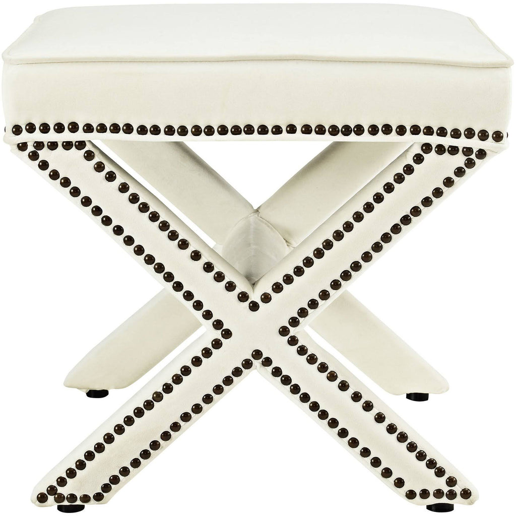 Ivory Rivet Bench L4278