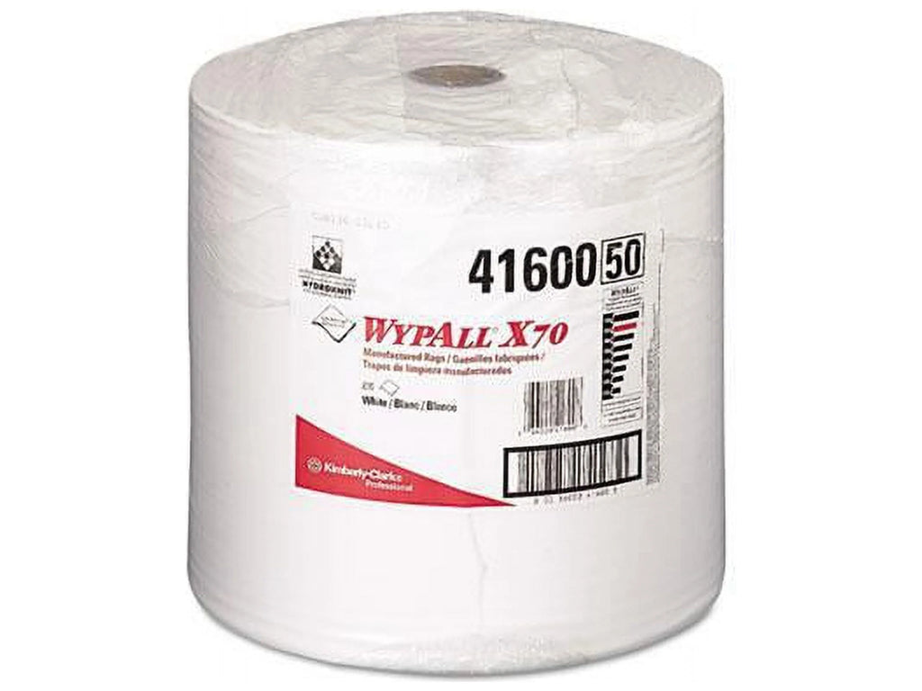 White Reusable Cloths Jumbo Roll 870 Sheets R207327