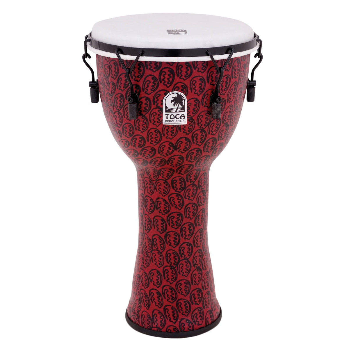 Mechanically-Tuned Djembe 12 in. Red O248557