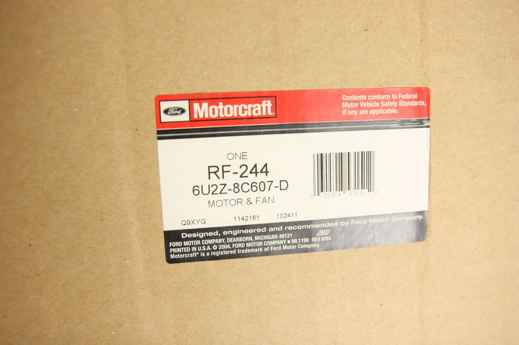 Motor and Fan Q442440