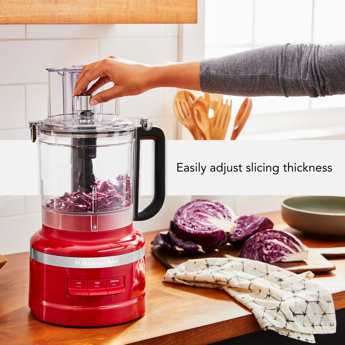 13-Cup Food Processor, Empire Red J417