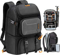 Camera Backpack with 15.6 Laptop Compartment Waterproof Rain Cover M1377