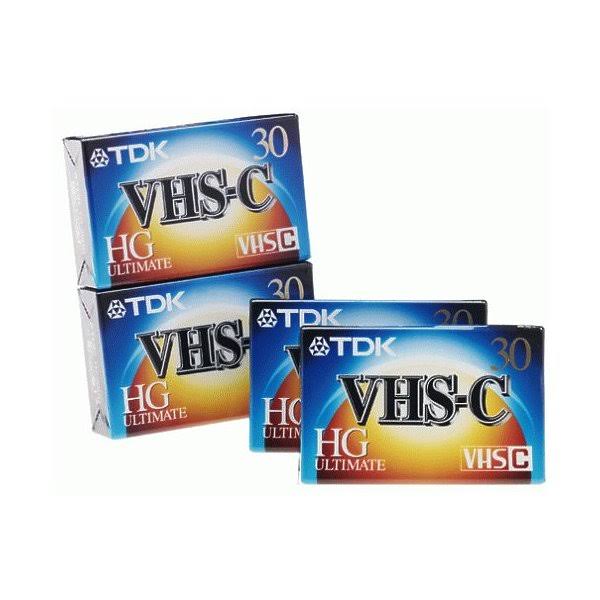 VHS-C Video Tape 4-Pack T768